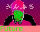 クール系、ダーク＆ポップイラスト描きます 店舗でのフライヤー、オリジナル壁紙などに使用するイラスト作成 イメージ1