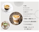 先着5名様金額カスタム無料！リフィル素材提供します カフェモチーフのかわいい貯金リフィル素材で楽しく貯金！ イメージ2