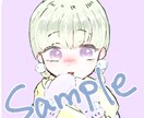 最短3日！SNSで使用できるアイコンお描きします Twitter、LINEetc… イメージ1