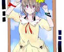 アイコンや1枚絵など描けます 基本的に女の子がメインとなりますアニメ向きの絵柄です イメージ3