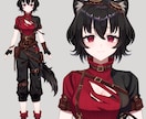 VTuber向けLive2Dモデル制作いたします Vtuberパーツ分けイラスト制作/Live2dモデリング イメージ3