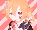 限定1名様‼️学生風等身イラスト制作します 学生パロやグッズイラスト、動画などの挿絵にも‼️ イメージ5