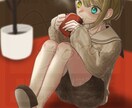 Vtuber・Vライバー向け★一枚絵を描きます 親しみやすい絵柄＊配信活動やオリジナルイラストにおすすめ♪ イメージ6