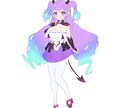 VTuber、ゲームキャラクターデザインを受けます 王道から特殊なデザインまで！安価キャラクターデザイン イメージ1