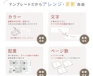 結婚式用プロフィールブックテンプレートをお渡します 【パワポで自作】詳しい作り方ガイド付❁A5版 フルール イメージ3
