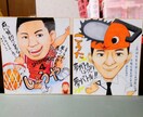 モニター募集！超そっくり！親しみある似顔絵描きます リアルとデフォルメをかけ合わせ！プレゼントや自分用に！ イメージ5