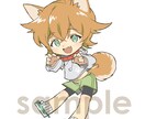 デフォルメイラスト描きます お気軽にお問い合わせください！ イメージ3