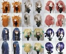 ドールにぴったりのオーダーウィッグをお作りします キャラも色も自由に。丁寧にお作りします✂︎ イメージ2