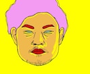 POPな似顔絵　描きます 個性的な色合いでプレゼントにも喜ばれる！！ イメージ2