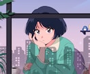 商用/EN OK◎レトロポップなイラスト描きます ◆動画サムネイル・ジャケット・グッズ・何でもご相談ください◆ イメージ8