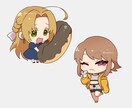 アイコン、ヘッダー、1枚絵描きます アニメ風なイラストで華やかにします！ イメージ6