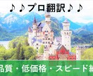 最短即日！翻訳家が【ドイツ語⇔日本語】翻訳します ドイツ育ち・ウィーン大学院卒の翻訳家が高クオリティでお届け♪ イメージ1