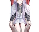 綺麗で目を引くイラスト制作します 商用利用可能！アイコン・動画サムネイル・キャラクターデザイン イメージ5