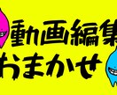 簡単な動画作成お手伝いします テロップ入れ！文字起こし！などなどお任せください！ イメージ1