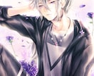 煌びやかで透明感のある水彩風イラスト描きます 男性も描けます！立ち絵やキャラデザ、動画サムネにどうぞ！！ イメージ5
