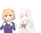 TRPG立ち絵制作を行います 簡易版立ち絵・お気軽立ち絵をお描きします イメージ2