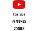 YouTube再生回数+2000回まで拡散します ⭐️格安⭐️再生数を増やしたい方にオススメ！ イメージ1