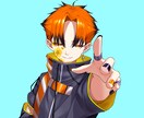 アイコン、サムネイルなどイラスト依頼を描きます キャラクターを引き立て目を引くイラストを提供します イメージ2
