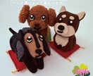 似顔絵ペットマスコット小（似顔絵料金込）制作します ～愛するペットを愛らしいマスコットに！～ イメージ4