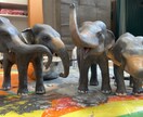 ゾウの置物を作ります 動きや体の形もリアルに作ります。 イメージ1