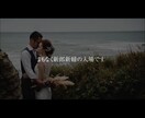 結婚式おしゃれなオープニングムービー制作します ゆったり落ち着いた雰囲気を演出♪PFとセット購入15000円 イメージ5