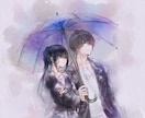 水彩風の綺麗なイラスト！二週間ほどで納品できます ◇一枚絵や動画サムネなどにどうぞ！キャラデザも可！ イメージ4