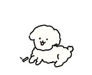 ペット、わんちゃんのイラスト描きます ゆるっとわんちゃんのイラストが得意です イメージ2