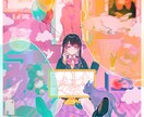 考察しがいのある厚塗りイラストを描きます 小物が多く、満足感のあるお洒落な1枚に仕上げます。 イメージ4