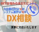 ビジネスのDX推進をSEの視点から徹底サポートます 大企業でDXを推進してきた、SE歴20年の私がサポート イメージ1
