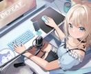 イラスト、Live2Dモデル、アイコンなど描きます 魅力的なキャラクターをお届けします。 イメージ9