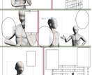 漫画のネームやラフを作成します Vroidやデッサン人形を使いますので、早くて判り易いです イメージ3