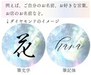 鉱石みたいなキラキラしたアイコンを作成致します お好きなパワーストーンや色で気分の上がる文字入りアイコンです イメージ3