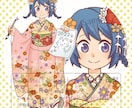 キャラクターイラスト（4〜6頭身）を制作致します 商用可◆キャラクターで目を引くweb画面や印刷物に！ イメージ4