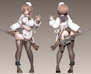 フィギュアの3D原型データを作成します ハイクオリティのフィギュア用原型を制作します！ イメージ3
