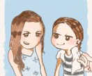 似顔絵・アイコンお描きします ぷにっとしたイラストどうですか？ イメージ2