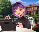 華やかで目を惹くイラスト承ります 色と表情で魅せる、貴方だけの特別な一枚をお作りします❁⃘ イメージ1