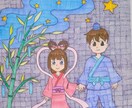 A4でアナログのオリジナルイラストを描きます アナログのオリジナルイラストなら線描く書房がオススメ イメージ5