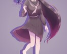 キャラクターイラスト、全身の立ち絵、お描きします 表情差分やポーズ違いも追加でお受け出来ます。お気軽にどうぞ！ イメージ5