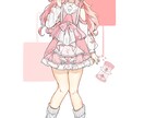 かわいいキャラクターの絵を描きます めっちゃかわいいキャラクターをきらきらにとどけます イメージ2