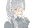 商用利用可SNS、背景、配信のイラストを描きます そのキャラにしか出せない雰囲気を引き出します。 イメージ5