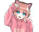 かわいいアイコンをデジタル描きます 最短2日で納品！小物追加もok イメージ2