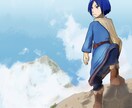 SNSのアニメイラストアイコン作ります 【修正無制限】アニメ塗り、水彩調など イメージ10