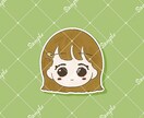 お顔アイコンお描きします あなただけのゆるふわアイコンに！ イメージ3