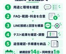 LINEでよくある質問に答えるAIを作ります FAQ30項目・38例テスト・更新手順書付き イメージ3