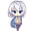 デフォルメイラストをお描きします グッズを作りたい！配信活動などで使いたい！そんなあなたへ！ イメージ2
