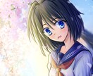 美しく可愛くあなたのイメージをイラスト化します アイコン、一枚絵、サムネイル、観賞用、ブログなど彩ります！ イメージ1