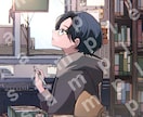 背景付き一枚絵 /MVイラスト/挿絵など描きます 密度の高いペン画風イラストや背景、厚塗りが得意です イメージ9