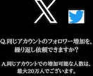 X/Twitter高品質日本人フォロワー増加します 1000人から受付できます。高品質日本人フォロワーです。 イメージ2