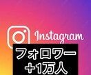 インスタグラムのフォロワー1万人増やします Instagramのフォロワー1万人増やします。 イメージ1