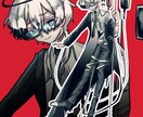あなたの立ち絵を可愛らしく描きます 少年少女と眼鏡男の立ち絵ならおまかせ！ イメージ6